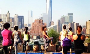 SERENE NYC Rise Up Rooftop Yoga - Thursdays @ 8AM